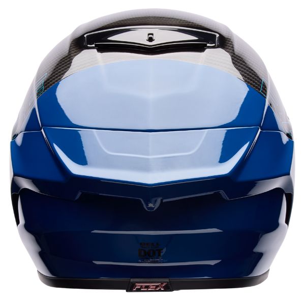 Image of Bell - Race Star DLX Flex Strike Helmet | SKU 71742 | Colors: Silver/White, Orange, Blue | Sizes: XS to 2X | Available at BTO Sports