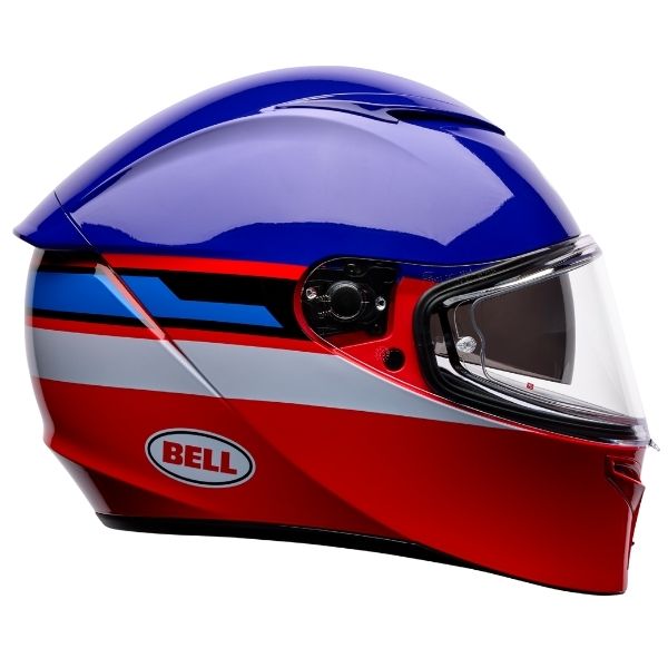 Image of Bell - Lithium Motion Helmet | SKU 71742 | Colors: Blue/Red, Gray/Green, White/Red | Sizes: XS to 3X | Available at BTO Sports