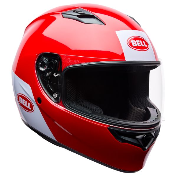 Image of Bell - Qualifier Clip Helmet | SKU 71742 | Colors: Yellow, Red, White, Blue | Sizes: XS to 3X | Available at BTO Sports