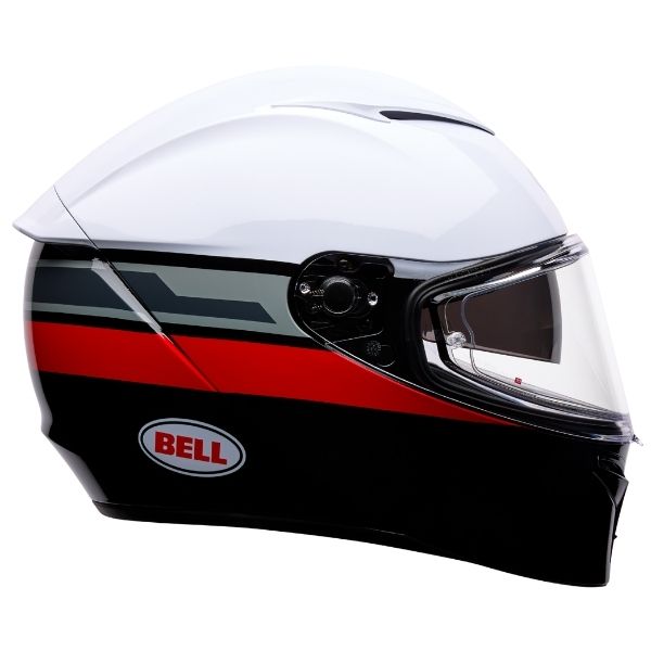 Image of Bell - Lithium Motion Helmet | SKU 71742 | Colors: Blue/Red, Gray/Green, White/Red | Sizes: XS to 3X | Available at BTO Sports