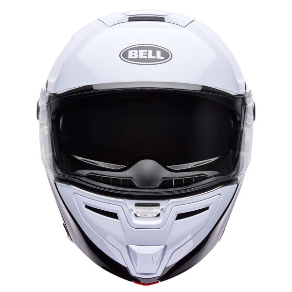Image of Bell - SRT Modular Flow Helmet | SKU 71743 | Colors: White/Black | Sizes: XS to 3X | Available at BTO Sports