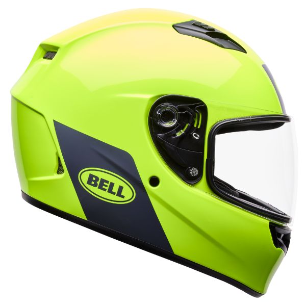 Image of Bell - Qualifier Clip Helmet | SKU 71742 | Colors: Yellow, Red, White, Blue | Sizes: XS to 3X | Available at BTO Sports