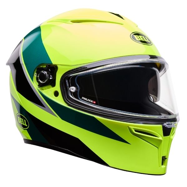 Image of Bell - Lithium Flip Helmet | SKU 71750 | Colors: Yellow, Black/White, Blue | Sizes: XS to 3X | Available at BTO Sports