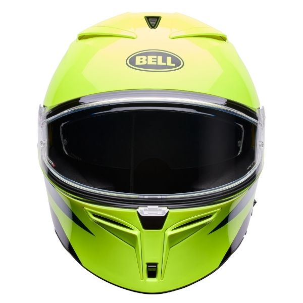 Image of Bell - Lithium Flip Helmet | SKU 71750 | Colors: Yellow, Black/White, Blue | Sizes: XS to 3X | Available at BTO Sports