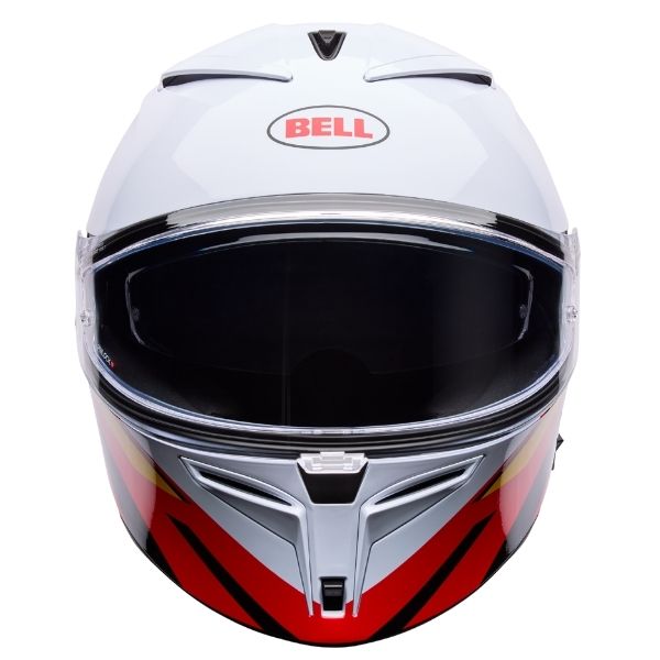 Image of Bell - Lithium Nova Helmet | SKU 71750 | Colors: Orange/Blue, White/Red | Sizes: XS to 3X | Available at BTO Sports