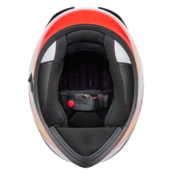 Image of Bell - Lithium Nova Helmet | SKU 71750 | Colors: Orange/Blue, White/Red | Sizes: XS to 3X | Available at BTO Sports