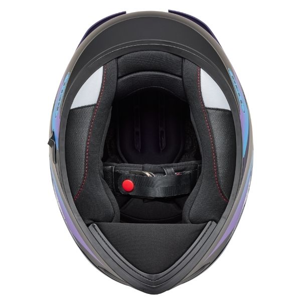 Image of Bell - Lithium Passion Helmet | SKU 71750 | Colors: Blue/Pink, Black/Purple | Sizes: XS to 3X | Available at BTO Sports