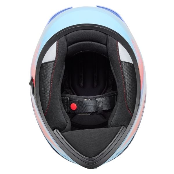 Image of Bell - Lithium Passion Helmet | SKU 71750 | Colors: Blue/Pink, Black/Purple | Sizes: XS to 3X | Available at BTO Sports