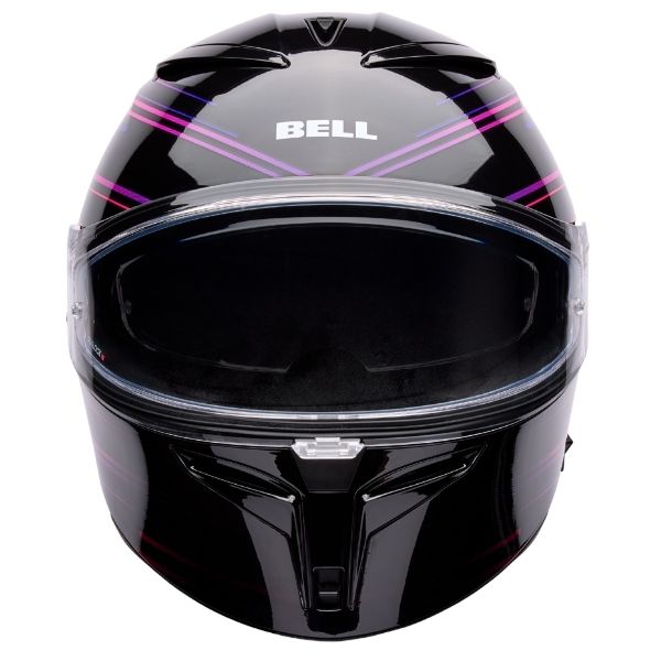 Image of Bell - Lithium Velo Helmet | SKU 71750 | Colors: Black/Purple, Black/Yellow | Sizes: XS to 3X | Available at BTO Sports