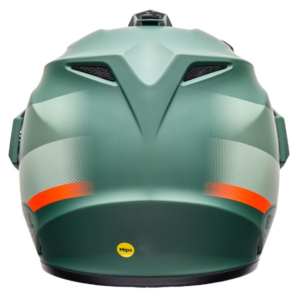Image of Bell - MX-9 Adventure MIPS Trail Helmet | SKU 71752 | Colors: Green/Orange, White/Red | Sizes: XS to 2X | Available at BTO Sports