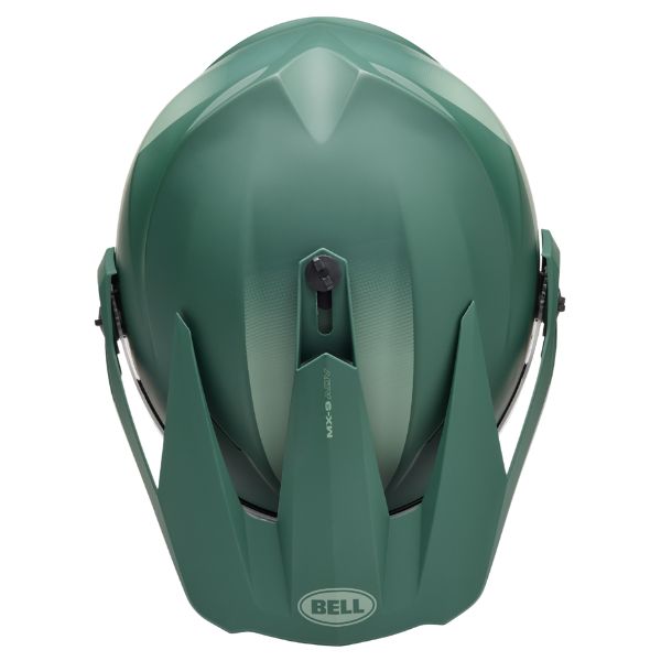 Image of Bell - MX-9 Adventure MIPS Trail Helmet | SKU 71752 | Colors: Green/Orange, White/Red | Sizes: XS to 2X | Available at BTO Sports