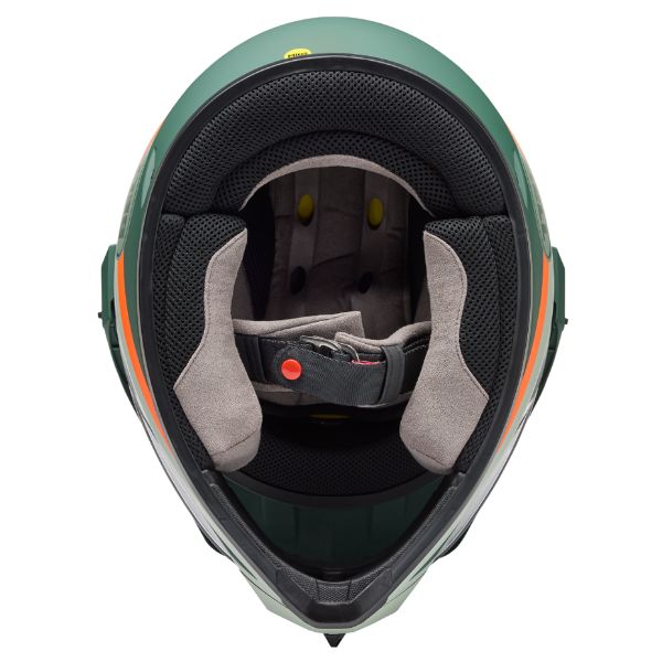 Image of Bell - MX-9 Adventure MIPS Trail Helmet | SKU 71752 | Colors: Green/Orange, White/Red | Sizes: XS to 2X | Available at BTO Sports