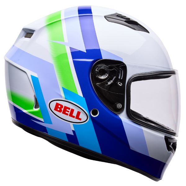 Image of Bell - Qualifier Vibe Helmet | SKU 71755 | Colors: Orange/Blue, Blue | Sizes: XS to 3X | Available at BTO Sports