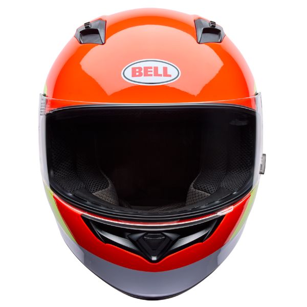 Image of Bell - Qualifier Vibe Helmet | SKU 71755 | Colors: Orange/Blue, Blue | Sizes: XS to 3X | Available at BTO Sports