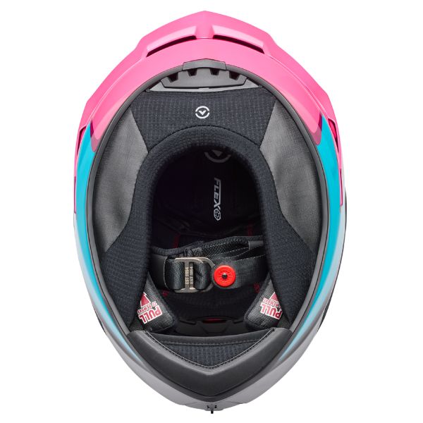 Image of Bell - Race Star DLX Flex Fluid Helmet | SKU 71755 | Colors: Red/White, Green/Pink | Sizes: XS to 2X | Available at BTO Sports