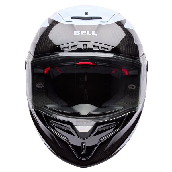 Image of Bell - Race Star DLX Flex Fluid Helmet | SKU 71755 | Colors: Red/White, Green/Pink | Sizes: XS to 2X | Available at BTO Sports