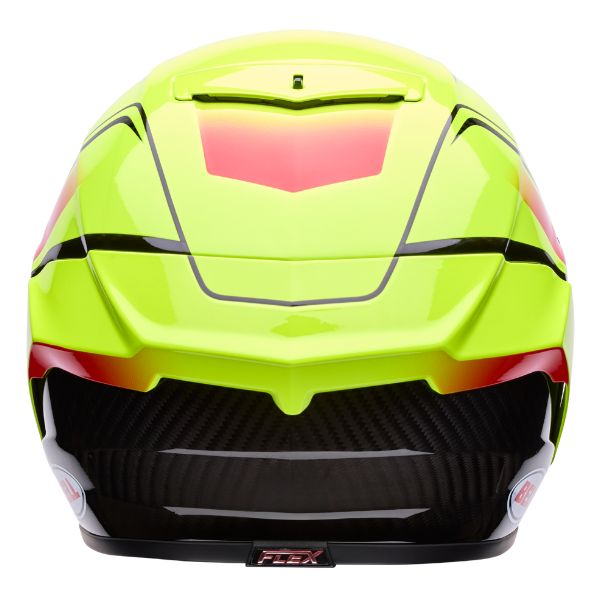 Image of Bell - Race Star DLX Flex Grid Helmet | SKU 71755 | Colors: Blue/Yellow, Yellow | Sizes: XS to 2X | Available at BTO Sports