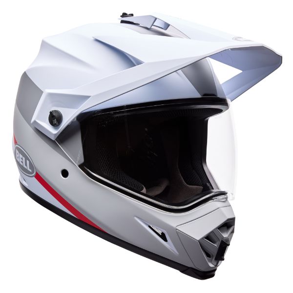 Image of Bell - MX-9 Adventure MIPS Trail Helmet | SKU 71752 | Colors: Green/Orange, White/Red | Sizes: XS to 2X | Available at BTO Sports