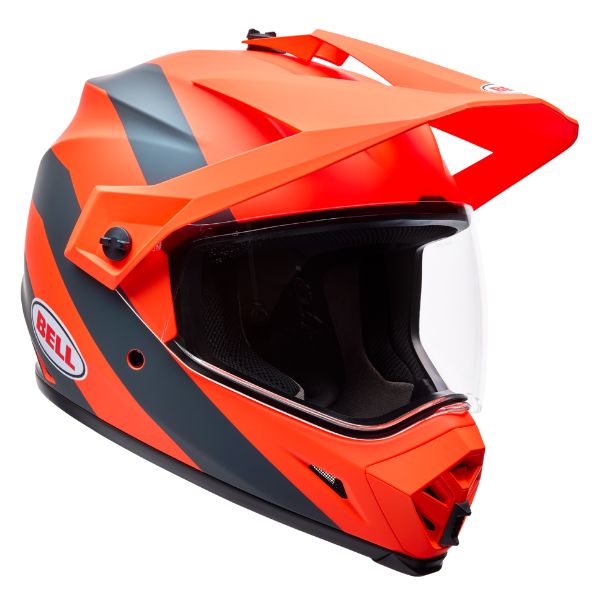 Image of Bell - MX-9 Adventure MIPS Motion Helmet | SKU 71757 | Colors: Orange, Blue | Sizes: XS to 2X | Available at BTO Sports