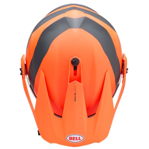 Image of Bell - MX-9 Adventure MIPS Motion Helmet | SKU 71757 | Colors: Orange, Blue | Sizes: XS to 2X | Available at BTO Sports