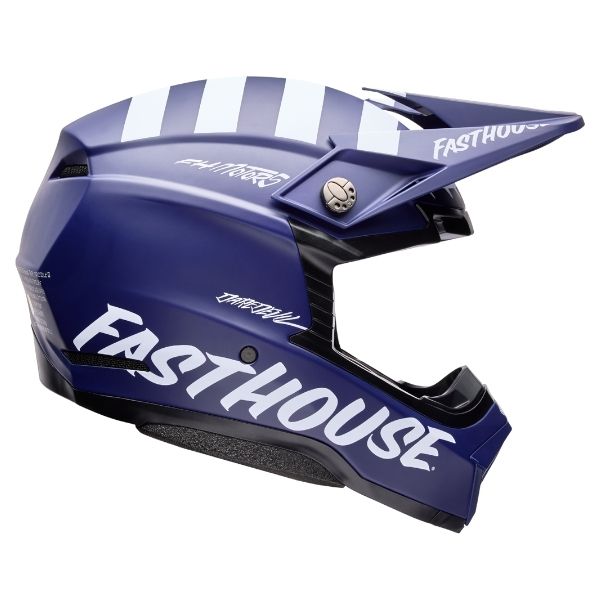 Image of Bell - Moto-10 Fasthouse MIPS Helmet | SKU 71758 | Colors: Navy | Sizes: XS to 2X | Available at BTO Sports