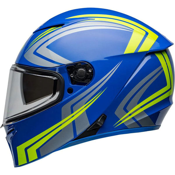 motorcycle helmet, showing aerodynamic shell design, ventilation ports, and secure retention system built for rider comfort and protection. SKU 07160909.