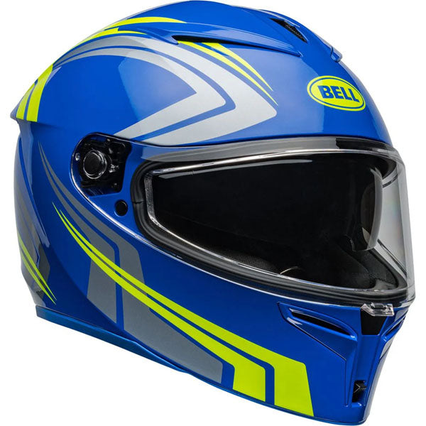 motorcycle helmet, showing aerodynamic shell design, ventilation ports, and secure retention system built for rider comfort and protection. SKU 07160906.