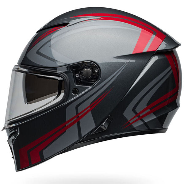motorcycle helmet, showing aerodynamic shell design, ventilation ports, and secure retention system built for rider comfort and protection. SKU 07160949.