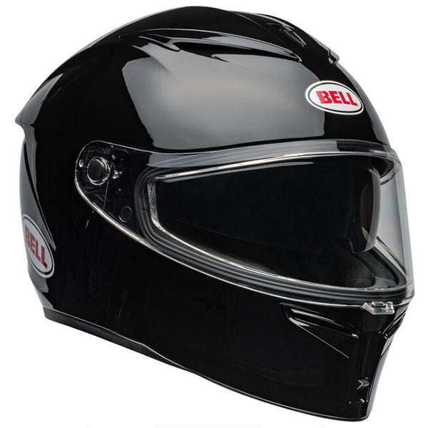 motorcycle helmet, front view, showing aerodynamic shell design, ventilation ports, and secure retention system built for rider comfort and protection. SKU 07160840.