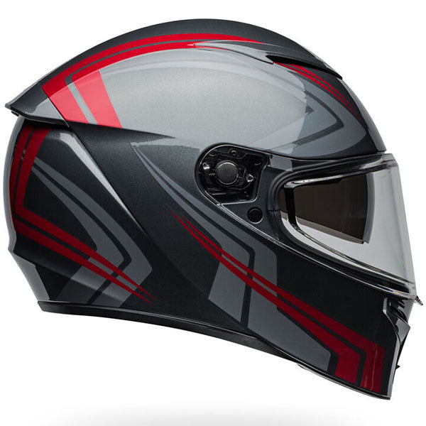 motorcycle helmet, showing aerodynamic shell design, ventilation ports, and secure retention system built for rider comfort and protection. SKU 07160946.