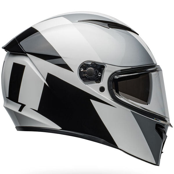 motorcycle helmet, showing aerodynamic shell design, ventilation ports, and secure retention system built for rider comfort and protection. SKU 07161024.