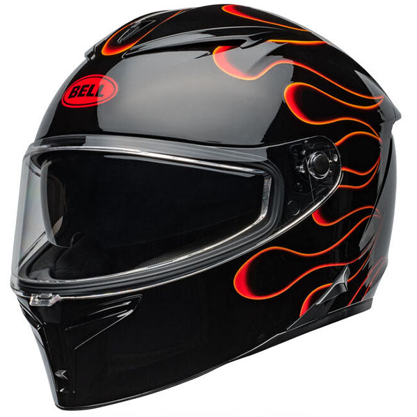 motorcycle helmet, front view, showing aerodynamic shell design, ventilation ports, and secure retention system built for rider comfort and protection. SKU 07160980.