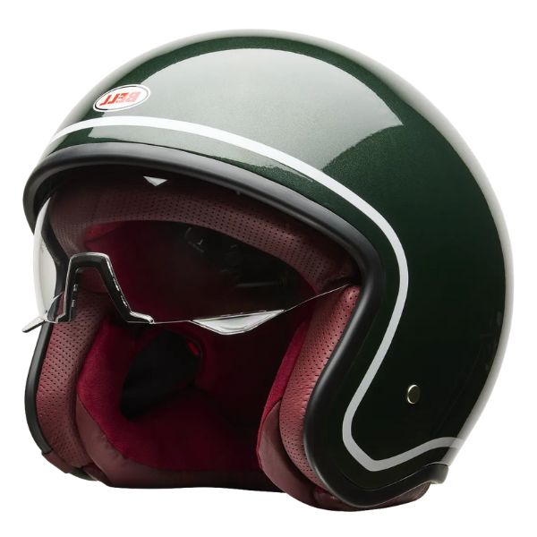 Bell - TX501 Classic Helmet helmet in Green product shown from another angle sku 7165587