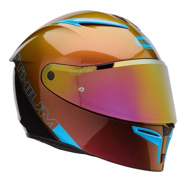 Bell - Lithium MIPS Plus Delta Helmet helmet in Orange product shown from another angle sku 7204557
