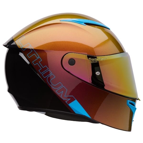 Bell - Lithium MIPS Plus Delta Helmet helmet in Orange product shown from another angle sku 7204557