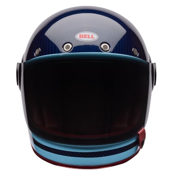 Bell - Bullitt GT Carbon Lane Helmet helmet in Blue product shown from another angle sku 7204657