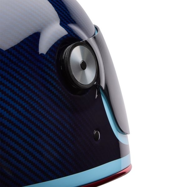 Bell - Bullitt GT Carbon Lane Helmet helmet in Blue product shown from another angle sku 7204657
