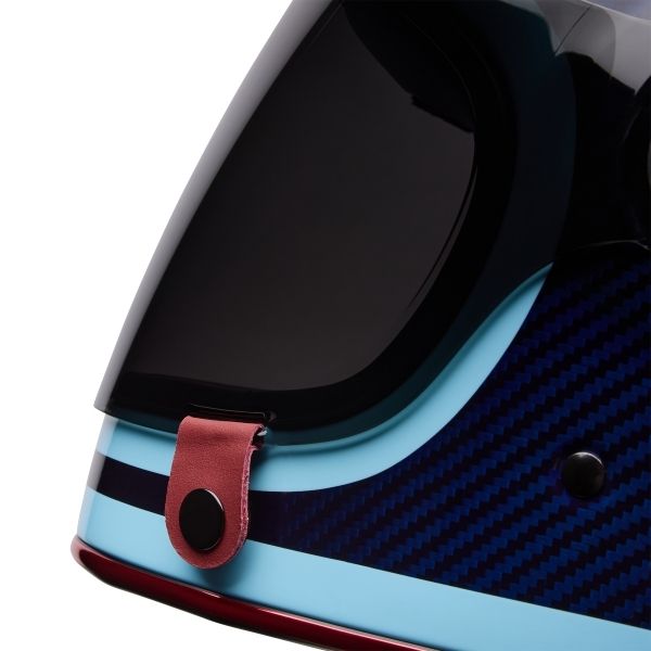 Bell - Bullitt GT Carbon Lane Helmet helmet in Blue product shown from another angle sku 7204657