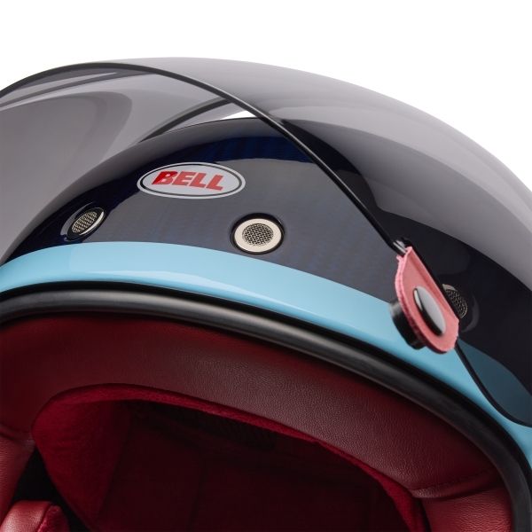 Bell - Bullitt GT Carbon Lane Helmet helmet in Blue product shown from another angle sku 7204657