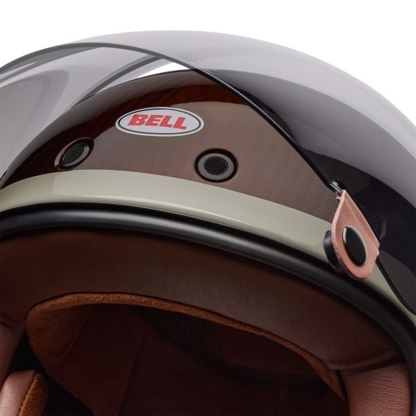 Bell - Bullitt GT Carbon Lane Helmet helmet in Orange product shown from another angle sku 7204657