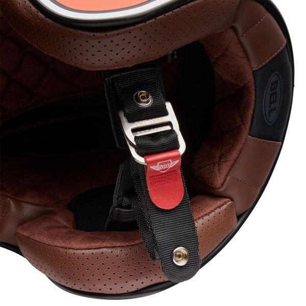 7204434 Bell - Custom 500 Crate Helmet right side profile with visor hardware and intake vents sizes 2X–XS - alternate view