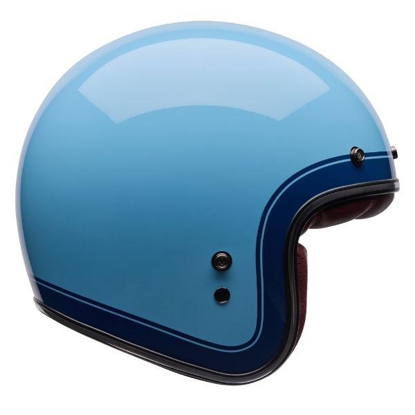 Bell - Custom 500 Crate Helmet helmet in Blue product shown from another angle sku 7204434