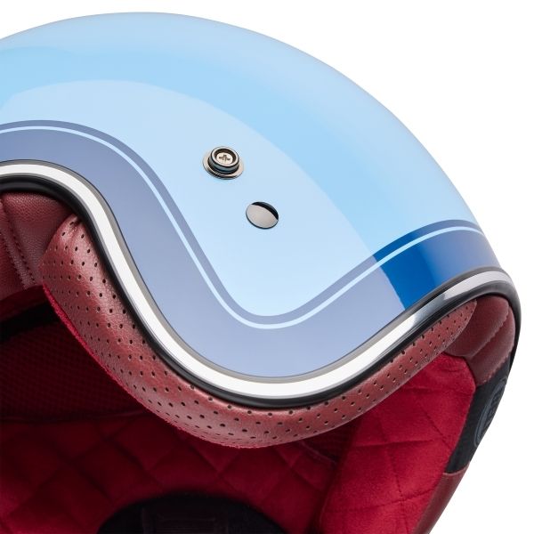 Bell - Custom 500 Crate Helmet helmet in Blue product shown from another angle sku 7204434