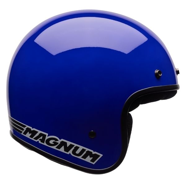 Bell - Magnum Solid Helmet helmet in Blue product shown from another angle sku 7204206
