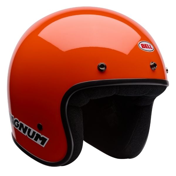 Bell - Magnum Solid Helmet helmet in Orange product shown from another angle sku 7204206