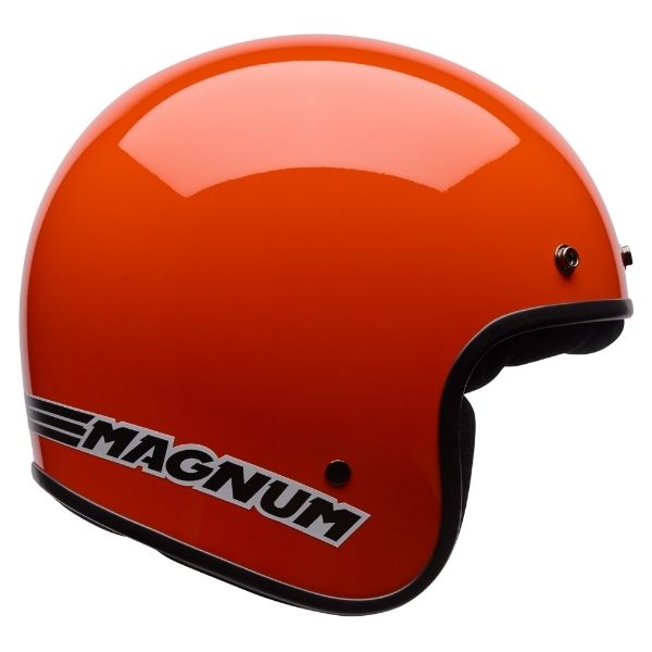 Bell - Magnum Solid Helmet helmet in Orange product shown from another angle sku 7204206