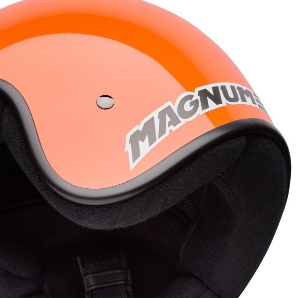 Bell - Magnum Solid Helmet helmet in Orange product shown from another angle sku 7204206
