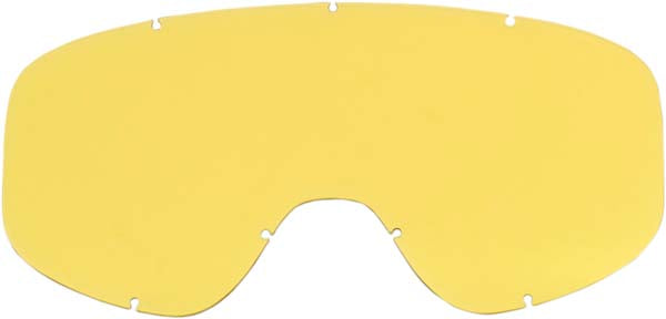 Product image of Biltwell moto 2 0 goggle lens yellow motocross goggles showing frame design, lens style, and colorway
