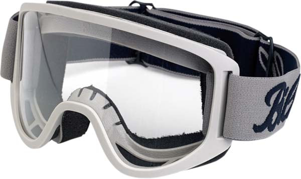 Product image of Biltwell moto 2 0 goggles titanium black motocross goggles showing frame design, lens style, and colorway