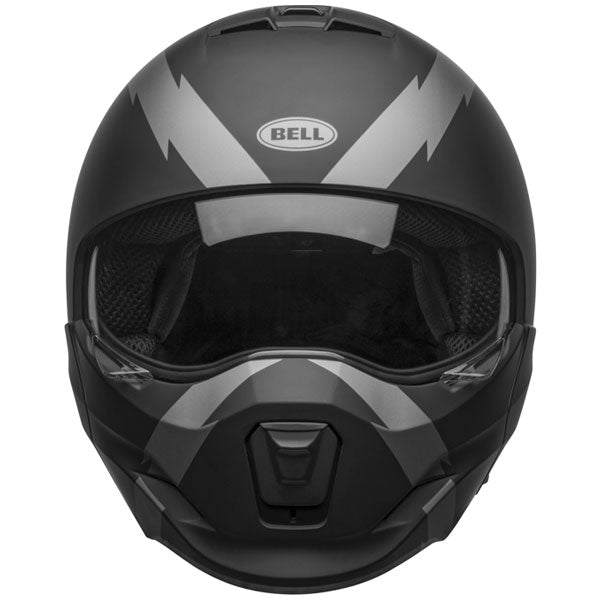 motorcycle helmet, showing aerodynamic shell design, ventilation ports, and secure retention system built for rider comfort and protection. SKU 07121909.